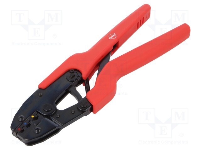 Tool: for crimping; terminals; 22AWG÷10AWG