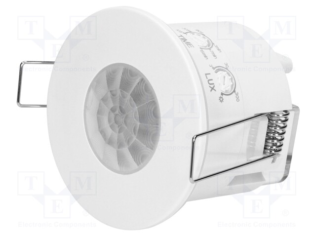 Motion sensor; ceiling; 230VAC; IP65; -20÷40°C; 6m; 360°; 1.2kW