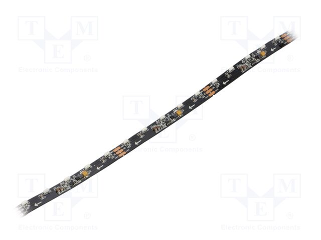 LED tape; RGB; 4818; 24V; LED/m: 60; 10mm; black PCB; IP20,IP65; 120°