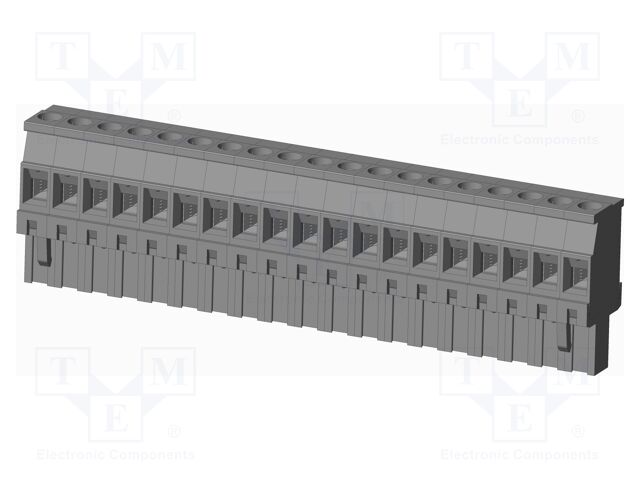 Connector: pluggable terminal block; plug; female; angled 90°