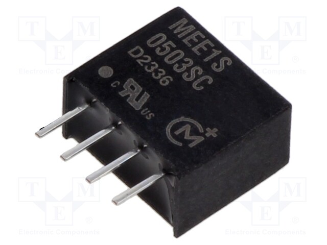 Converter: DC/DC; 1W; Uin: 4.5÷5.5V; Uout: 3.3VDC; Iout: 303A; SIP