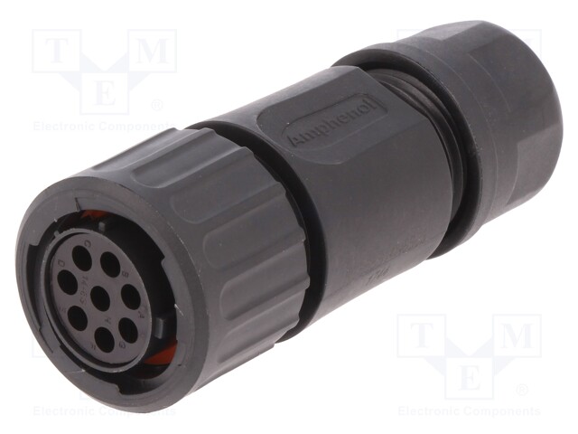 Connector: circular; Series: eco|mate Aquarius; plug; female; 500V