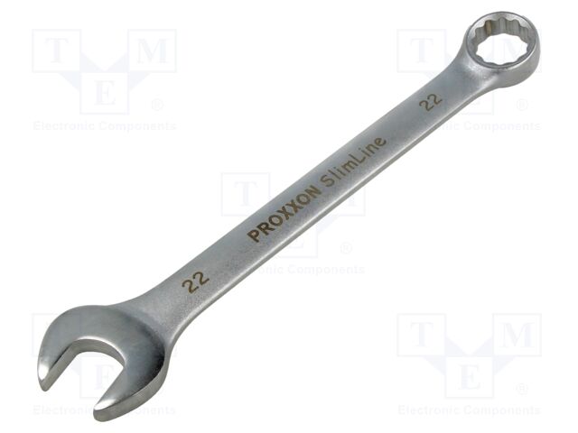 Wrench; combination spanner; 22mm