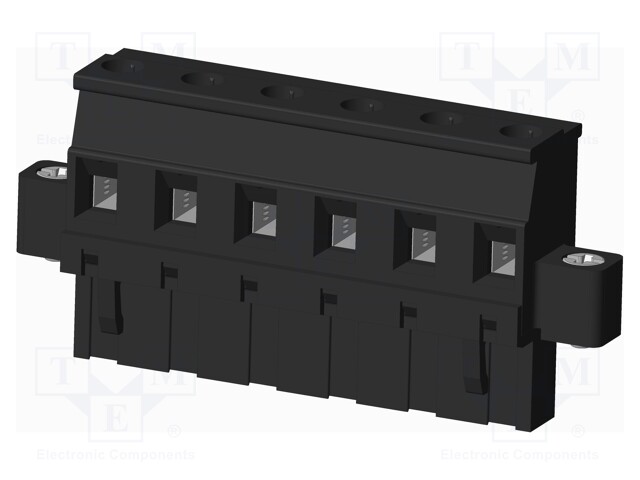 Connector: pluggable terminal block; plug; female; angled 90°