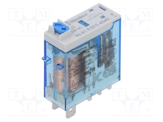 Relay: electromagnetic; miniature,industrial