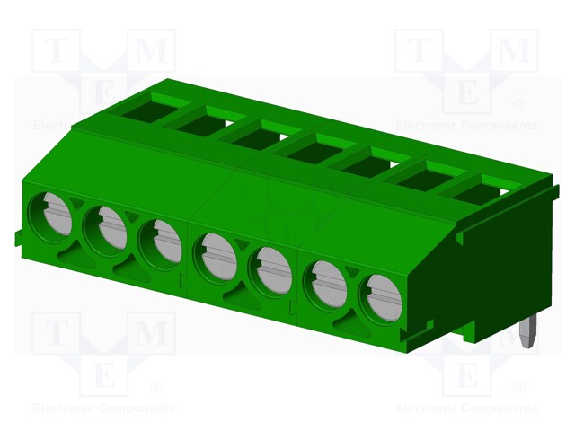 Connector: PCB terminal block; terminal; Plating: tinned; on PCBs