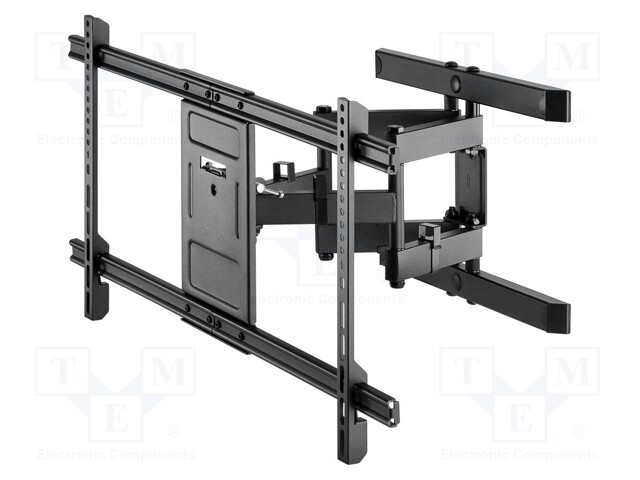LCD/LED holder; black; tiltable; 60kg