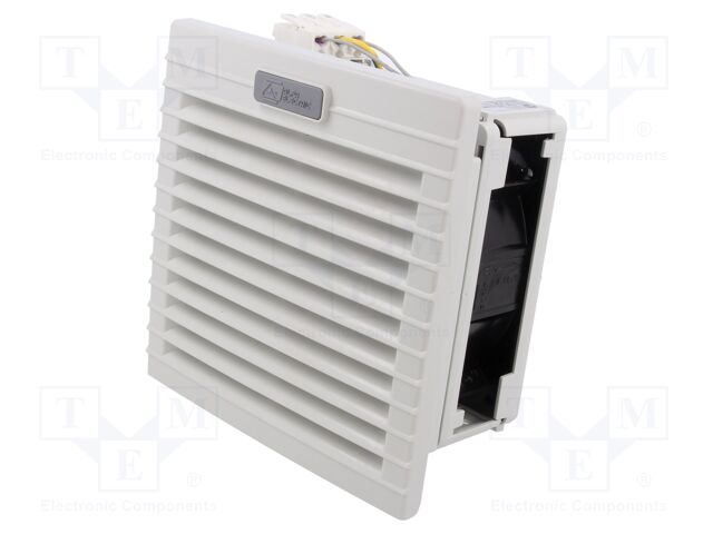 Fan: AC; axial; 230VAC; 64m3/h; 49dBA; ball; IP54; 150x150x86mm
