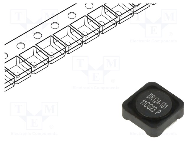 Inductor: wire; SMD; 10uH; Ioper: 4.5A; 23.33mΩ; ±20%; Isat: 5.8A