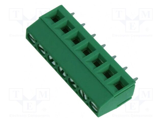 Connector: PCB terminal block; terminal; Plating: tinned; on PCBs