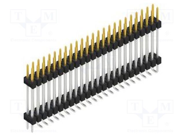 Connector: pin strips; pin header; male; PIN: 48; 2.54mm; SMT; 2x24