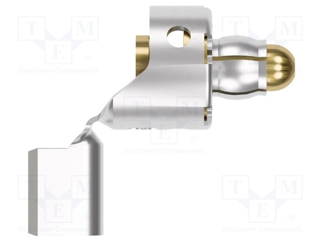 Heavy Duty Connector Contact, Han-Fast Series, Pin, 60 A, Copper Alloy
