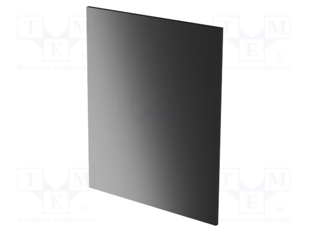 Rear panel; for ITALTRONIC enclosure