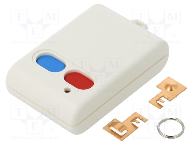 Enclosure: for remote controller; ABS; Number of buttons: 2