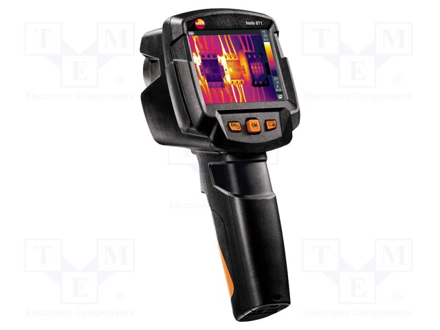 Infrared camera; LCD 3,5" (320x240); Temp: -30÷650°C; 2.6mrad