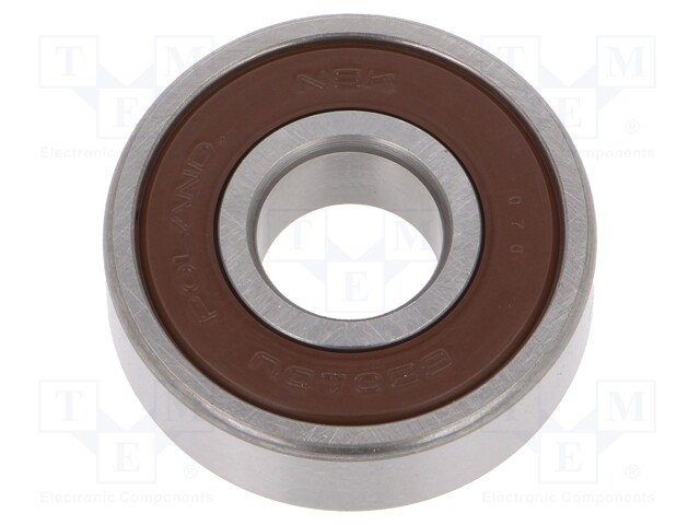 Bearing: ball; Øint: 12mm; Øout: 32mm; W: 10mm; bearing steel