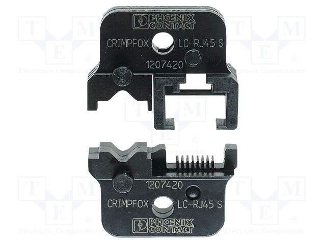 Crimping jaws; RJ45,contact insert