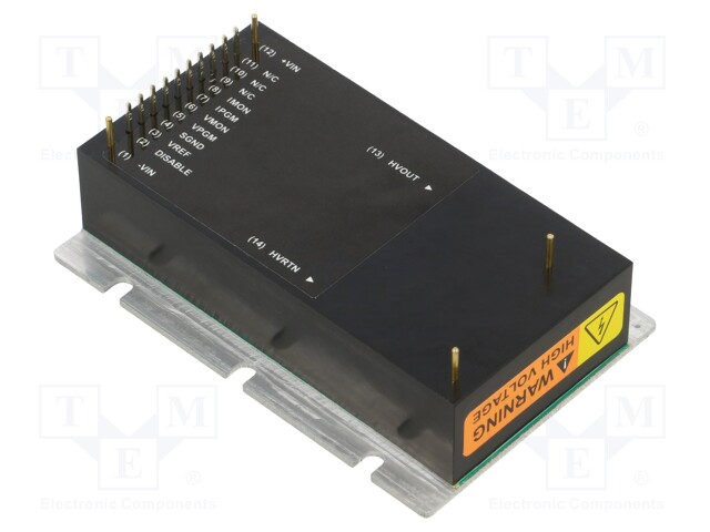 Converter: DC/DC; Uin: 22÷30V; Uout: 0÷350VDC; Iin: 85.7mA; DAP