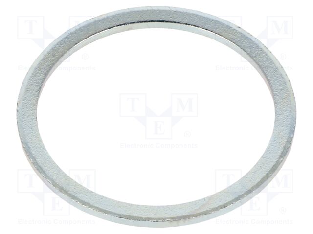 Washer; round; M20; D=18mm; steel; Plating: galvanized; SKINDICHT®