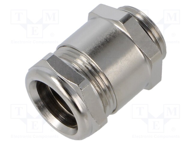 Cable gland; with earthing; PG16; IP68; Mat: brass