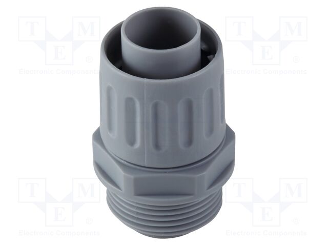 Straight terminal connector