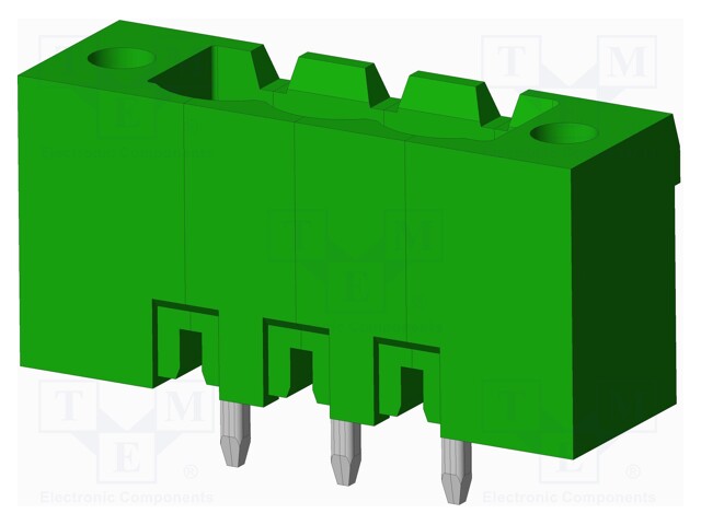 Connector: pluggable terminal block; socket; male; straight; THT