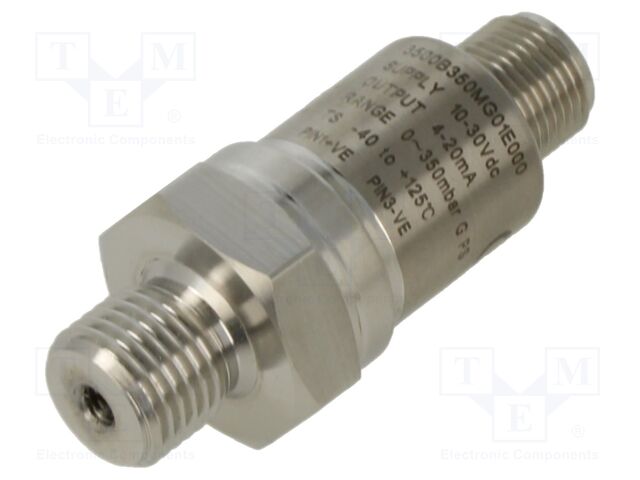 Converter: pressure; Pressure setting range: 0÷350mbar; 10÷30VDC