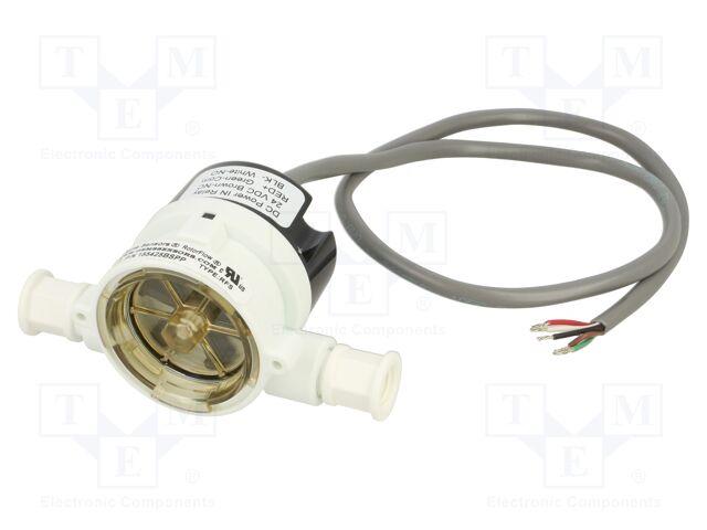 Module: signaller; Control.param: fluid flow; OUT 1: SPDT; 0.6m