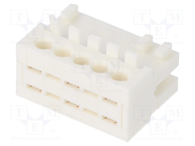 Connector: card edge; RAST 2.5; plug; female; angled 90°; PIN: 3