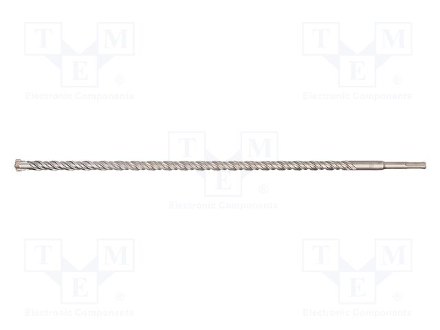 Drill bit; for concrete; Ø: 16mm; L: 400mm; cemented carbide