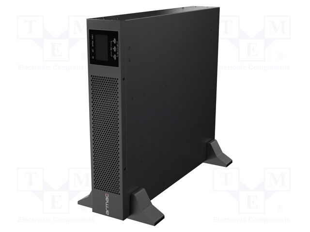 Power supply: UPS; 2000W; 2000VA; 208÷240V; 505x438x88mm; 9Ah; 6h