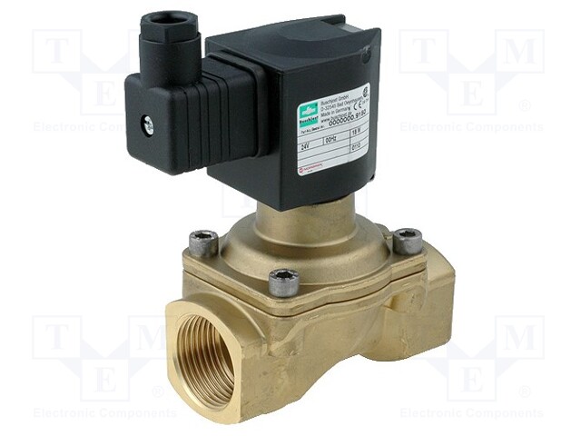 Electromagnetic valve; BSP 1"; 25mm; Pressure: 0÷10bar; 24VDC
