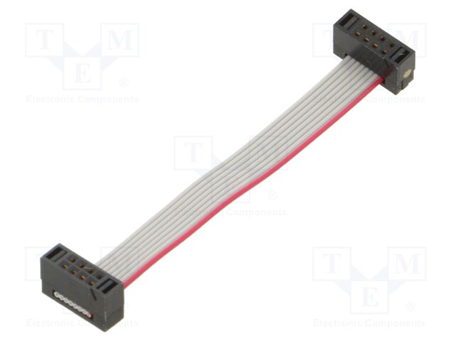 Ribbon cable with IDC connectors; Tape ph: 0.64mm; 50.8mm