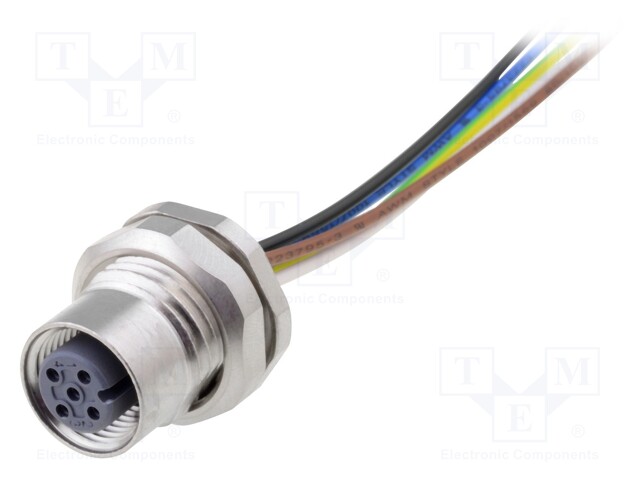 Socket; M12; PIN: 5; female; A code-DeviceNet / CANopen; cables