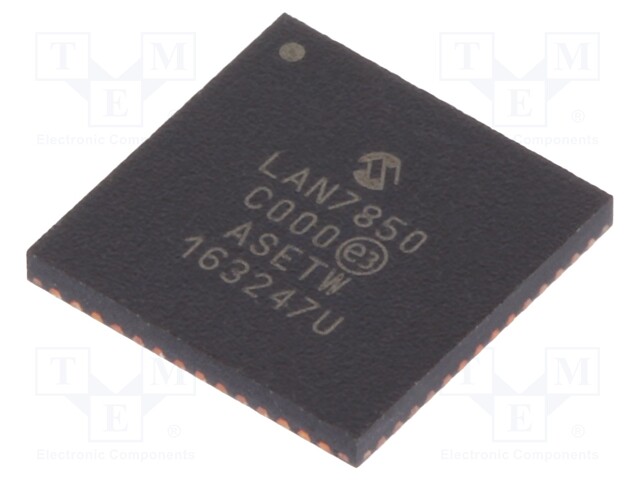 IC: Ethernet controller; 10/100/1000Base-T; MII,RMII; SQFN56
