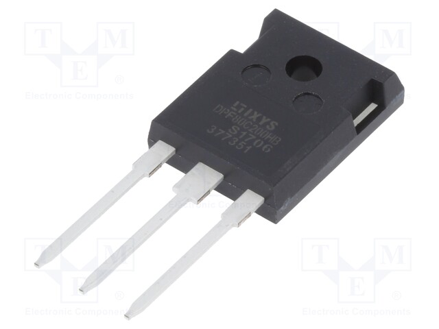 Diode: rectifying; THT; 200V; 2x40A; Package: tube; TO247-3; 55ns