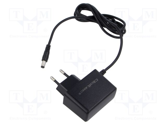 Power supply: switching; mains,plug; 12VDC; 1A; 12W; Plug: EU