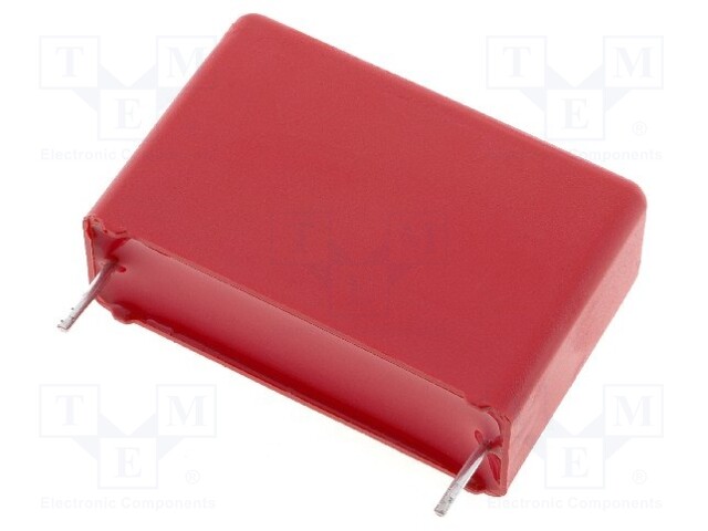 Capacitor: polypropylene; 220nF; 37.5mm; ±10%; 41.5x13x24mm