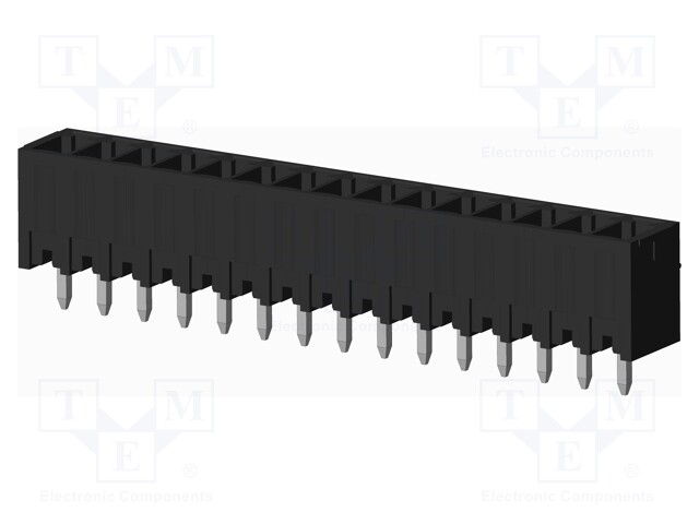 Connector: pluggable terminal block; socket; male; on PCBs