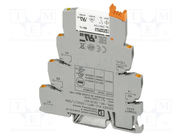 Relay: interface; Mounting: DIN