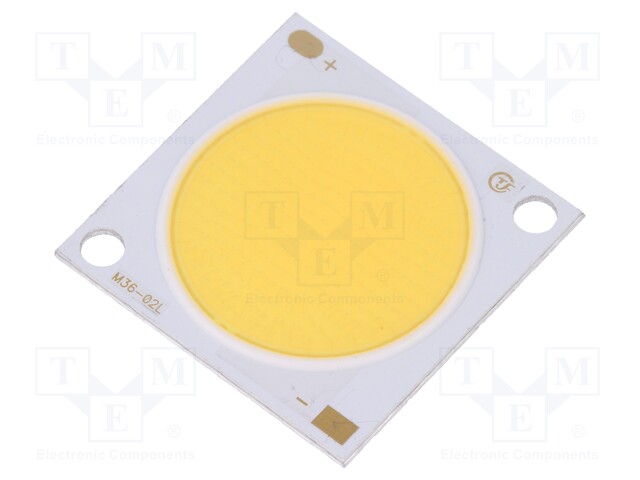 Power LED; COB; white cold; 5000(typ)K; 6868(typ)lm; 28x28x1.5mm