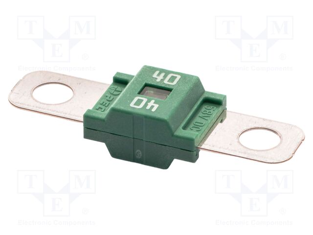 Fuse: fuse; 40A; 58VDC; automotive; 41mm; M5 screw; 41x12mm