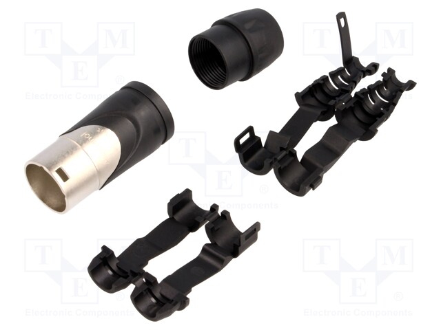 Plug; RJ45 housing; XLRnet; 5÷8mm; for cable; straight
