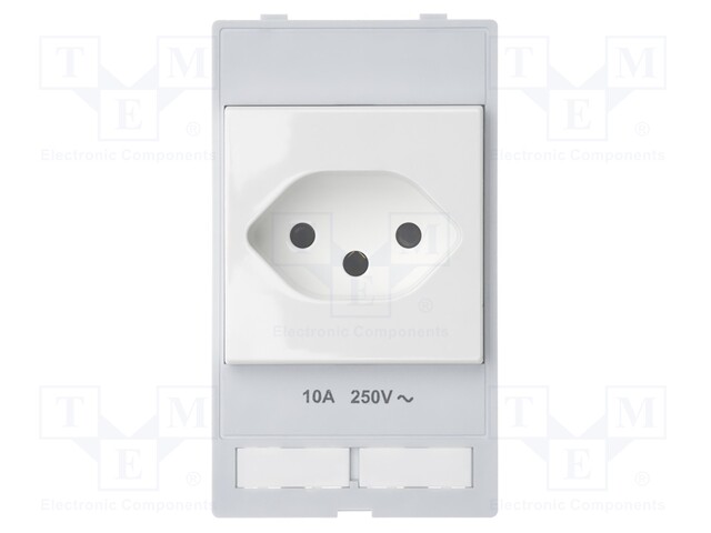 Plug socket module Swiss