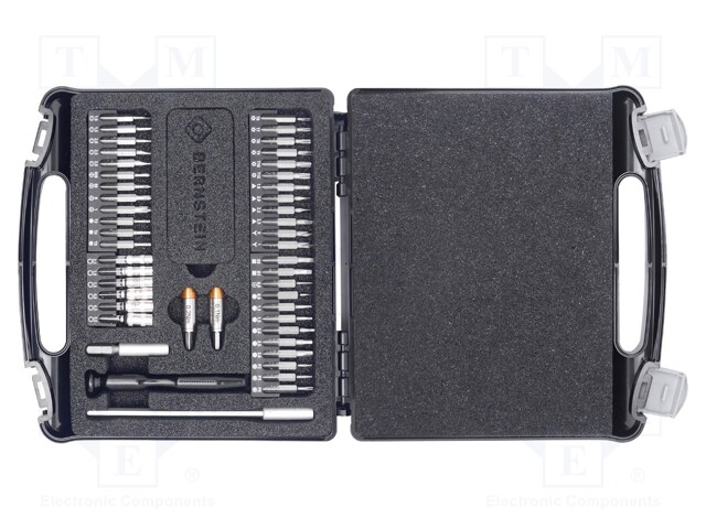 Kit: screwdriver bits; Pcs: 47