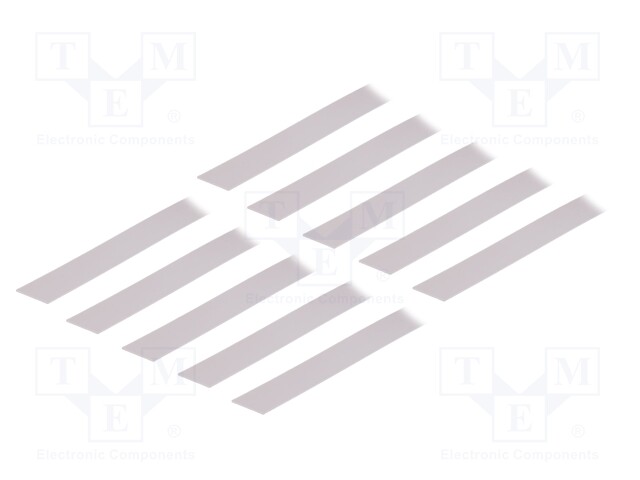 Cover for LED profiles; frosted; 2m; Kind of shutter: E; slide