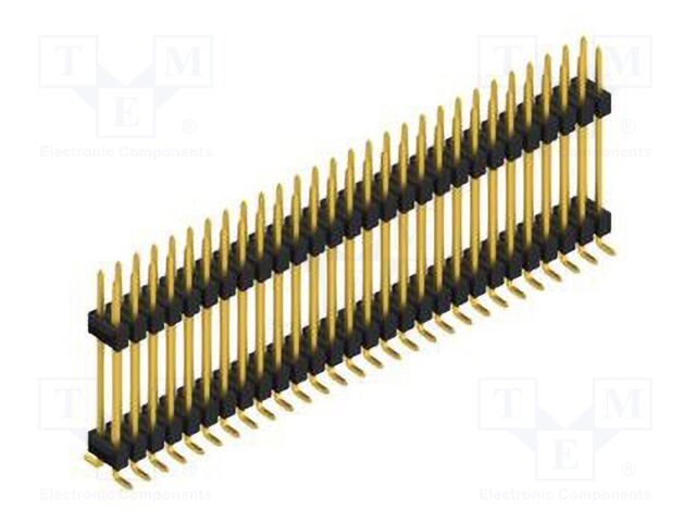 Connector: pin strips; pin header; male; PIN: 56; 2.54mm; SMT; 2x28