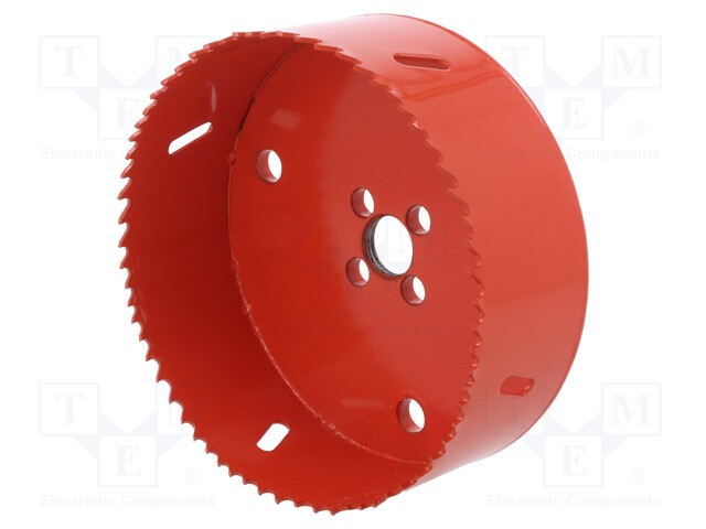 Hole saw; 114mm; Thread: 5/8"