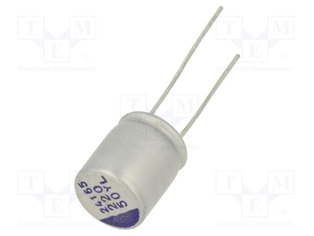 Capacitor: hybrid; THT; Pitch: 5mm; -55÷125°C; ±20%; 220uF; 50VDC