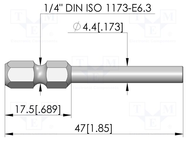 Tool: mounting tool; BIT-GKS
